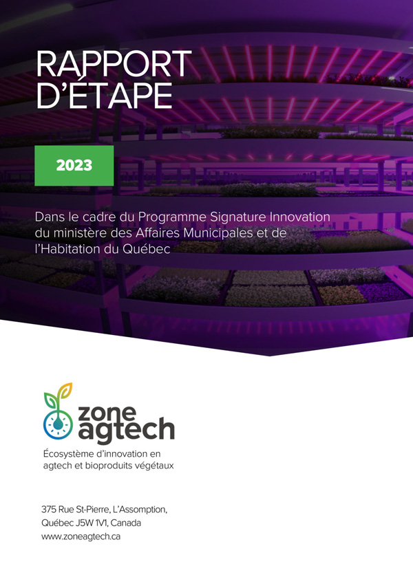 Couverture - Rapport d'étape 2023