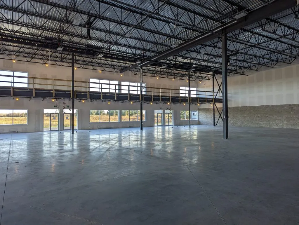 Vue de l'intérieur des condos Riendeau